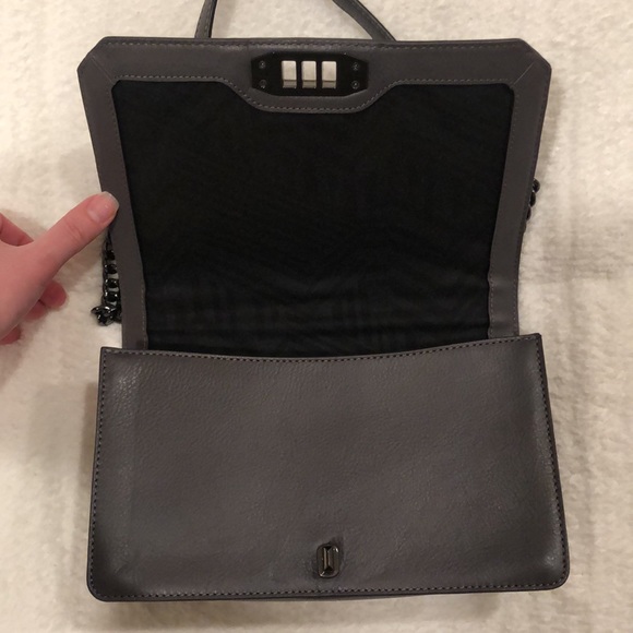 Rebecca Minkoff Chevron Quilted Leather Love bag - Picture 5 of 8